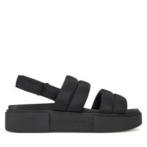 Obrázek produktu Sandály Tommy Jeans Tjw Flatform Sandal EN0EN02802 Černá