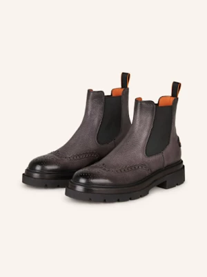 Obrázek produktu Santoni Chelsea Boty Blockage černošedá