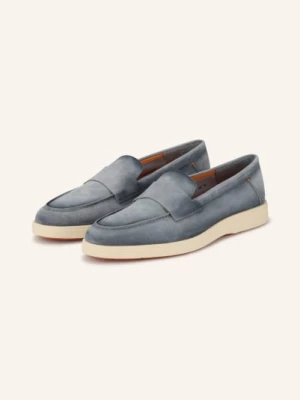 Obrázek produktu Santoni Mokasíny Revolve černošedá / oranžová