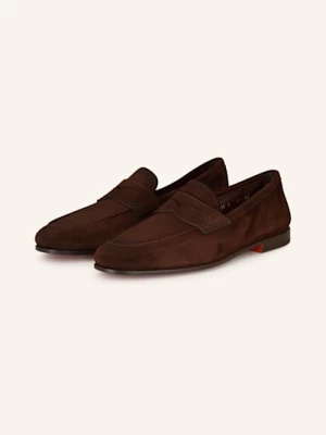 Obrázek produktu Santoni Mokasíny Typu Penny Carlos tmavě hnědá