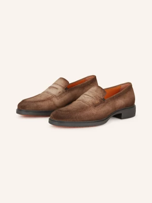 Obrázek produktu Santoni Mokasíny Typu Penny hnědá