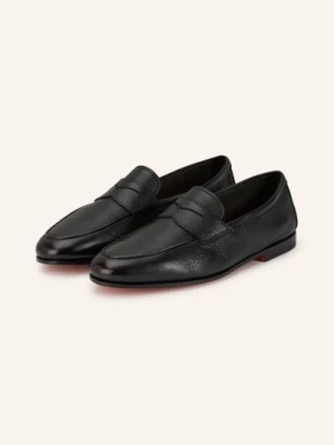 Obrázek produktu Santoni Penny Mokasíny Carlos černá / oranžová