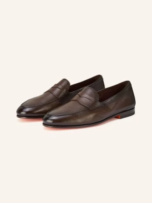 Obrázek produktu Santoni Penny Mokasíny Carlos tmavě hnědá