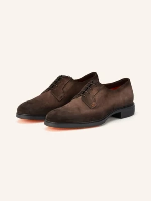 Obrázek produktu Santoni Šněrovací Boty Easy Revlo tmavě hnědá