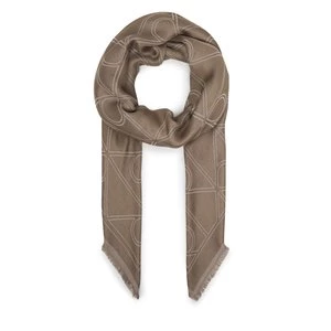 Obrázek produktu Šátek Calvin Klein Emblem Aop Contrast Lw Square Sc LV04F8077G Béžová