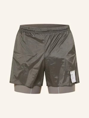 Obrázek produktu Satisfy Běžecké Šortky 2 V 1 Techsilk™ šedá