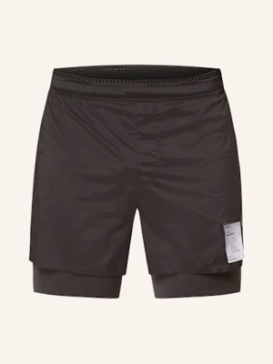 Obrázek produktu Satisfy Běžecké Šortky 2V1 Techsilk™ 8" černá