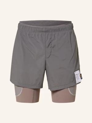 Obrázek produktu Satisfy Běžecké Šortky 2V1 Techsilk™ Cordura® šedá
