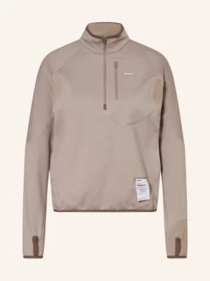 Obrázek produktu Satisfy Běžecké Tričko Ghostfleece™ Half Zipp šedá