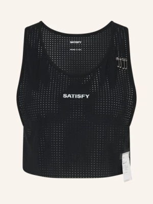 Obrázek produktu Satisfy Běžecký Top Space-O Cropped černá