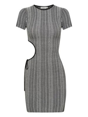 Obrázek produktu Sável Šaty 'MIELLE MINI DRESS'  šedá / černá