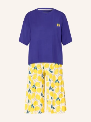 Obrázek produktu Schiesser 3/4 Pyžamo Casual Fashion tmavě modrá / tmavě žlutá