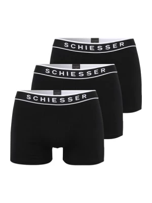Obrázek produktu SCHIESSER Boxerky  černá / bílá