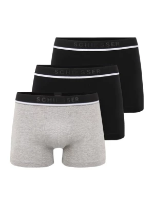 Obrázek produktu SCHIESSER Boxerky  šedý melír / černá / bílá