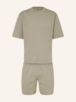 Obrázek produktu Schiesser Krátké Pyžamo Modern Nightwear olivová