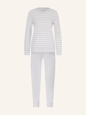 Obrázek produktu Schiesser Pyžamo Casual Essentials Z Froté světle šedá / bílá