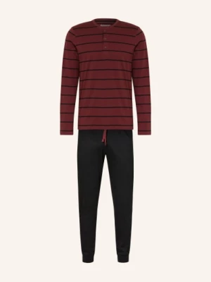 Obrázek produktu Schiesser Pyžamo Casual Nightwear černá / tmavě červená