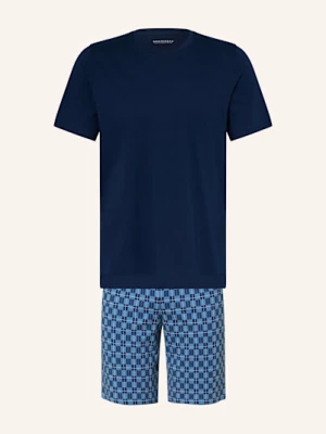 Obrázek produktu Schiesser Pyžamo Se Šortkami Casual Essentials tmavě modrá / tmavě modrá