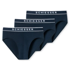 Obrázek produktu SCHIESSER Slipy  marine modrá / bílá