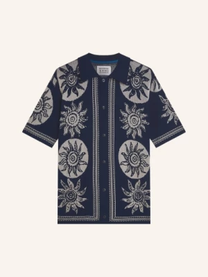 Obrázek produktu Scotch & Soda Košile S Výšivkou Regular Fit tmavě modrá / béžová