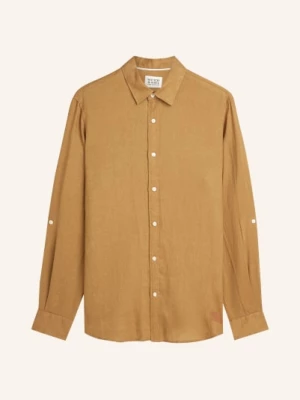 Obrázek produktu Scotch & Soda Lněná Košile Regular Fit koňaková
