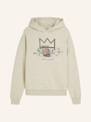 Obrázek produktu Scotch & Soda Mikina S Kapucí šedá / tmavě červená / černá