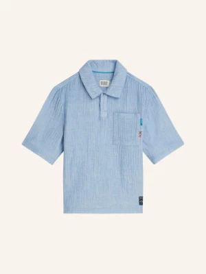 Obrázek produktu Scotch & Soda Mušelínové Polo Tričko tmavě modrá