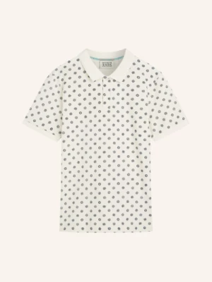 Obrázek produktu Scotch & Soda Piqué Polokošile Regular Fit bílá / tmavě modrá