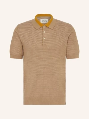Obrázek produktu Scotch & Soda Pletené Polo Tričko hnědá