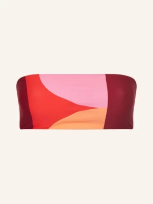 Obrázek produktu Seafolly Bandeau Bikiny Sorrento Flame, Oboustranné červená / růžová / oranžová