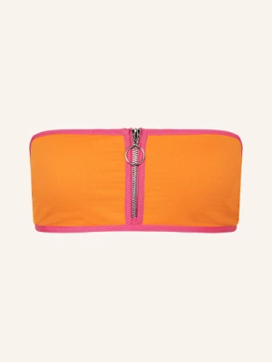 Obrázek produktu Seafolly Bandeau Horní Díl Bikin Beach Bound oranžová / růžová