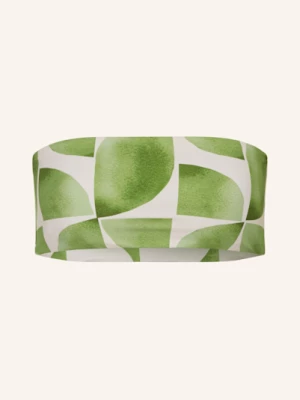Obrázek produktu Seafolly Bandeau Horní Díl Bikin Sunray V Oboustranném Provedení světle zelená / krémová