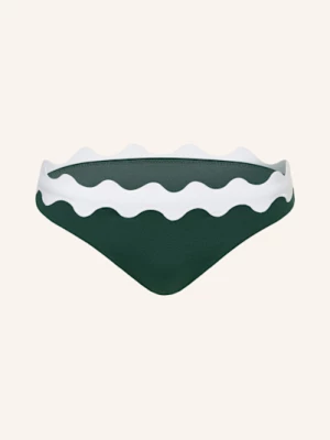 Obrázek produktu Seafolly Basic Bikinové Kalhotky Gia tmavě zelená / bílá