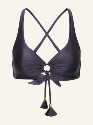 Obrázek produktu Seafolly Bralette-Bikiny Belle S Výřezem černošedá