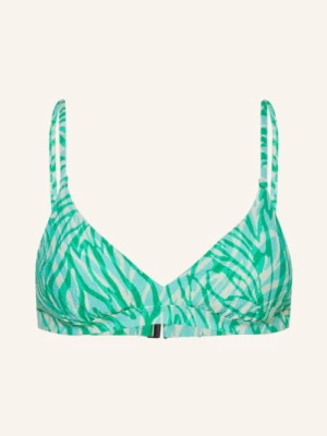 Obrázek produktu Seafolly Bralette Horní Díl Bikin Animal Instinct tyrkysová / zelená / krémová