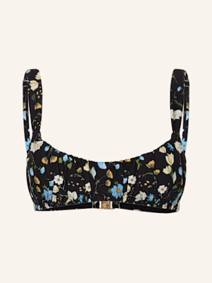 Obrázek produktu Seafolly Bralette Horní Díl Bikin Modern Romance černá / světle zelená / tmavě modrá