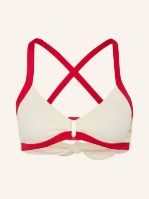 Obrázek produktu Seafolly Bustier Bikiny Bandwave režná / červená