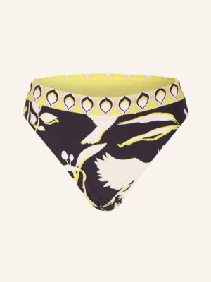 Obrázek produktu Seafolly High Waist Bikinové Kalhotky Birds Of Paradise černá / žlutá / bílá