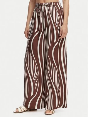 Obrázek produktu Seafolly Kalhoty z materiálu Coastline 55541-PA Hnědá Wide Leg