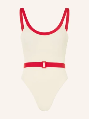 Obrázek produktu Seafolly Plavky Bandwave režná / červená