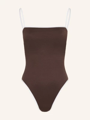 Obrázek produktu Seafolly Plavky Beach Bound hnědá / bílá