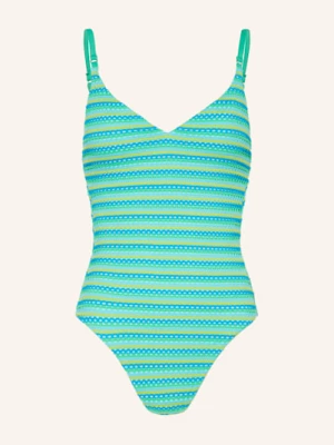 Obrázek produktu Seafolly Plavky Calypso tyrkysová / žlutá / světle zelená