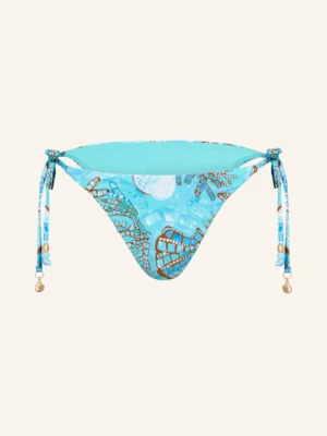 Obrázek produktu Seafolly Trojúhelníkové Bikinové Kalhotky La Mer tyrkysová / tmavě modrá / hnědá