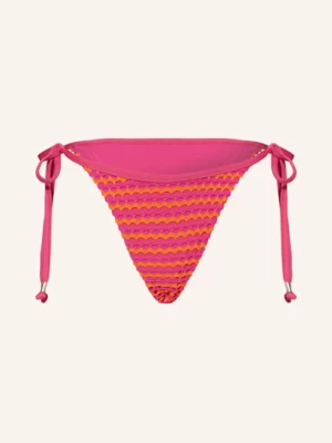 Obrázek produktu Seafolly Trojúhelníkové Bikinové Kalhotky Mesh Effect růžová / oranžová