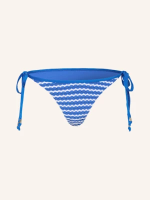 Obrázek produktu Seafolly Trojúhelníkové Bikinové Kalhotky Mesh Effect tyrkysová / bílá