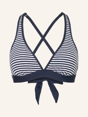 Obrázek produktu Seafolly Trojúhelníkové Bikiny Clubhouse tmavě modrá / bílá