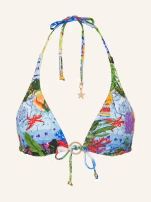 Obrázek produktu Seafolly Trojúhelníkové Bikiny La Boca tmavě modrá / červená / zelená
