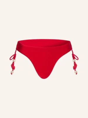 Obrázek produktu Seafolly Trojúhelníkové Bikiny Palermo Loop S Ozdobnými Perličkami červená