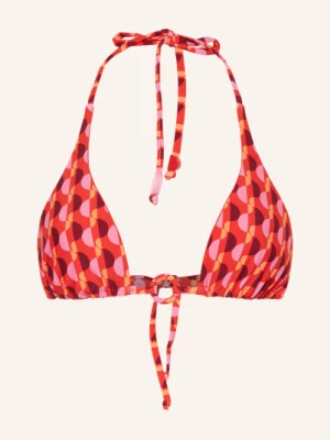 Obrázek produktu Seafolly Trojúhelníkové Bikiny Sorrento, Oboustranné červená / růžová / tmavě červená