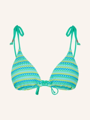 Obrázek produktu Seafolly Trojúhelníkový Horní Díl Bikin Calypso tyrkysová / žlutá / světle zelená
